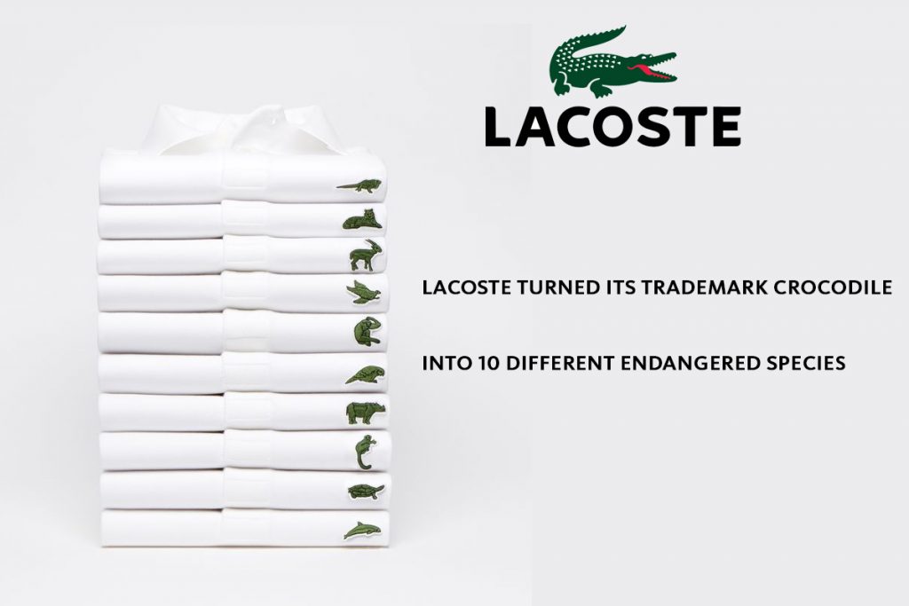 Lacoste Turned Its Trademark Crocodile into Different Endangered Species Marketing 360